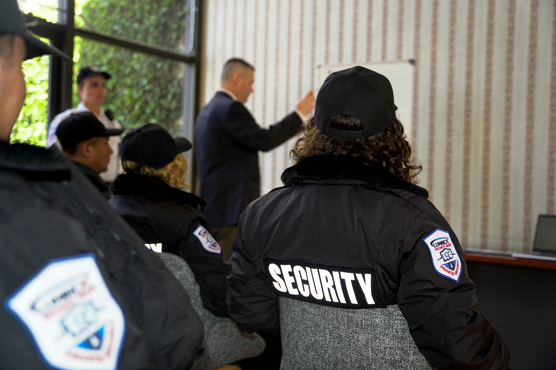 Luminex security team during instructor-led training